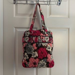 Vera Bradley Mocha Rouge tote
